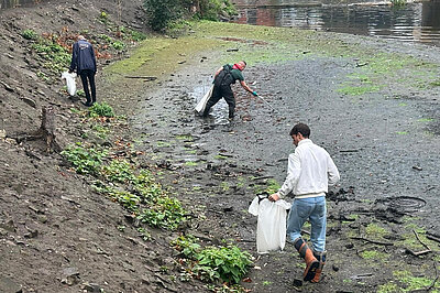 cleaning quays