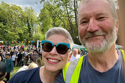 Mike & Jilly at the Ram Roast