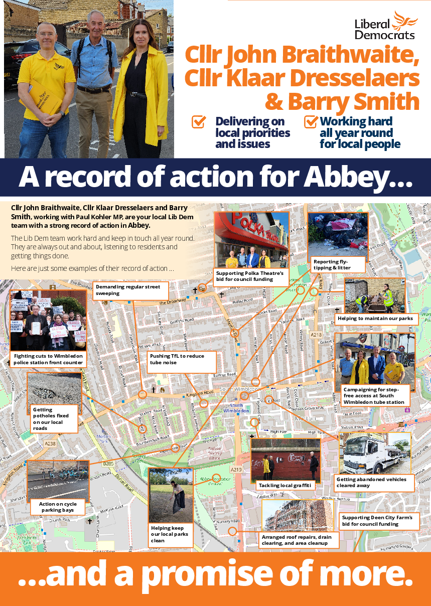 Abbey ward leaflet