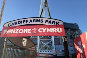 Fanzone Cymru @ Cardiff Arms Park