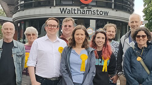 Waltham Forest Liberal Democrat candidates and supporters