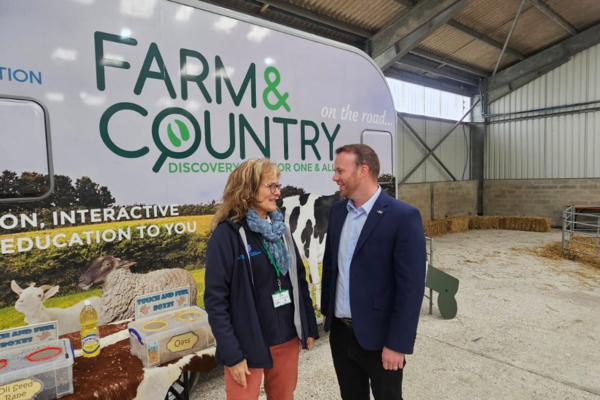 Ben at the Country and Farm show