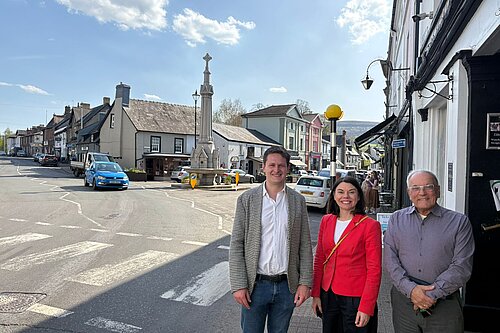 David Chadwick, Sarah Olney and Dean Christie