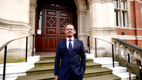 Jahir Hussain, pictured in Croydon