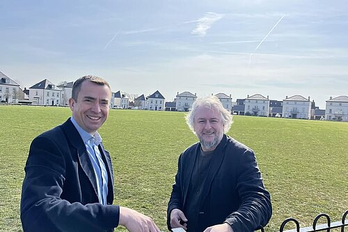 Calum Miller MP and and Gareth Epps