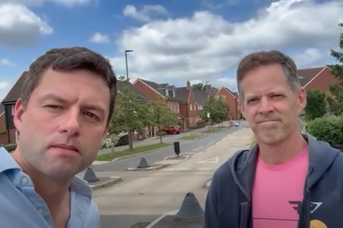 chris and steve at junction