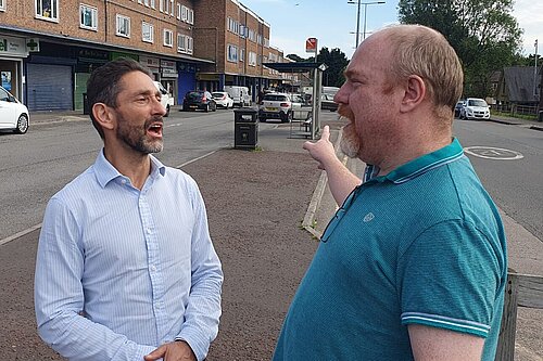 Rodney Berman and Wayne Street