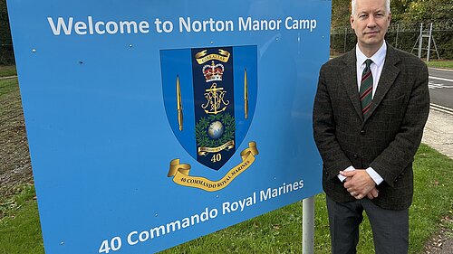 Gideon Amos at Norton Manor Camp