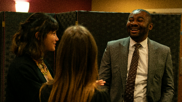 Members mingling at the Conference Dinner