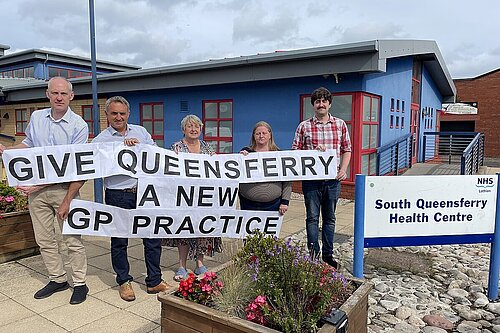 Lib Dem Team Campaigning for a new GP practice