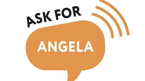 Ask for Angela Logo