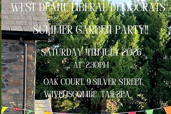 West Deane Liberal Democrats Summer Garden Party