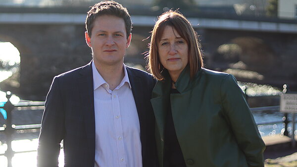 David Chadwick MP and Jane Dodds MS