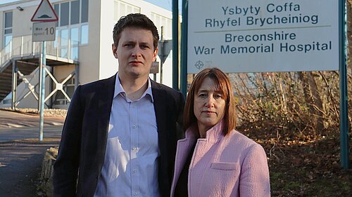 David Chadwick MP and Jane Dodds MS