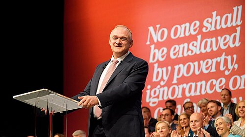 Ed Davey delivers his Conference speech