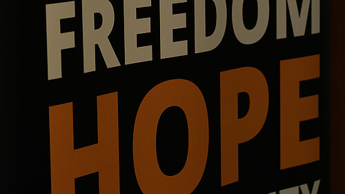 Freedom Hope Banner