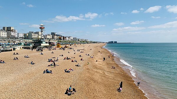 Brighton beach