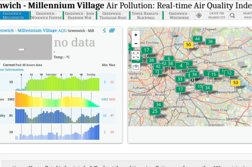 Air pollution monitor