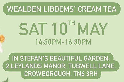 wealden cream tea may 2025