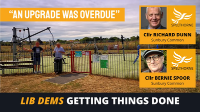 Spelthorne Liberal Democrats Kenyngton Park Recreation Ground