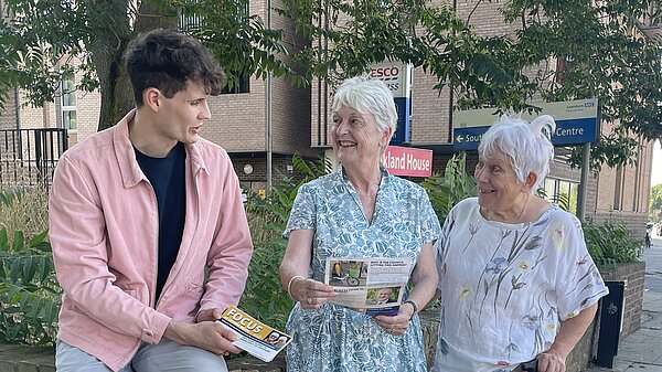 Diana Cashin, Josh Matthews and Kate Richardson