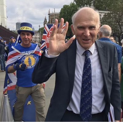 Steven Bray and Vince Cable