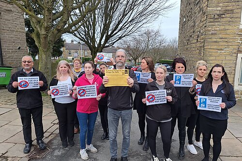 Idle Business Owners with Cllr Griffiths