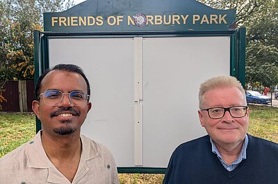 Campaigners in Norbury Park