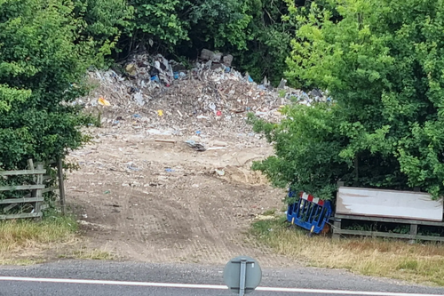 Wainscott fly tipping