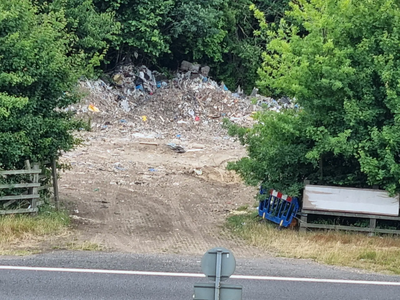 Wainscott fly tipping