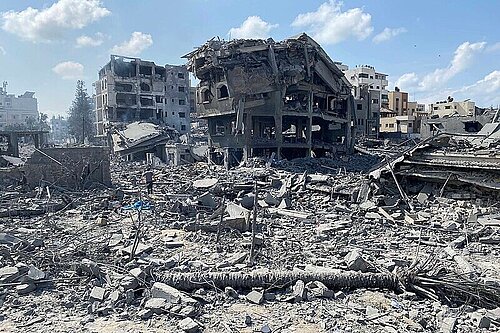 Gaza destruction