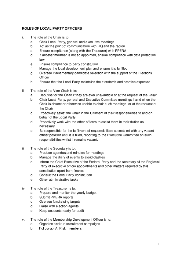 PDF of Role descriptions