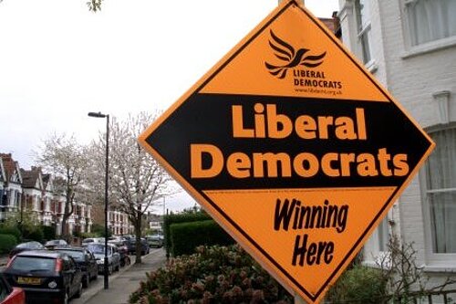 Lib Dem Stakeboard