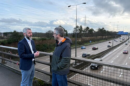 Will Forster above the M25