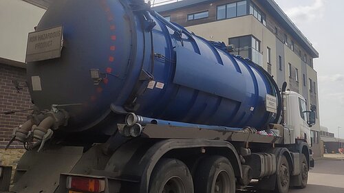Sewage water tanker