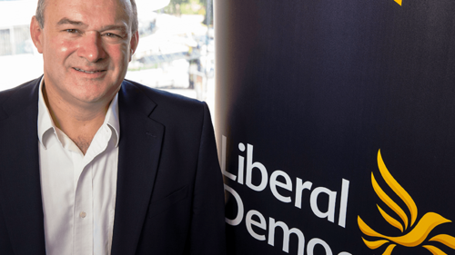 Sir Ed Davey, Leader of the Lib Dems