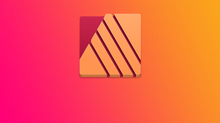 The logo for Serif Affinity Publisher