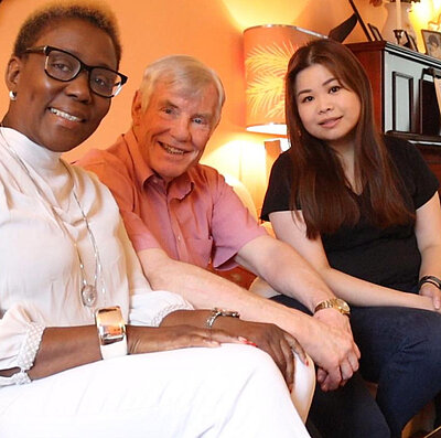 The Broughton Focus Team, Nana Oguntola, Sam Crooks, and Wing Tsang