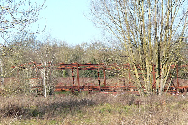 The disused driving range