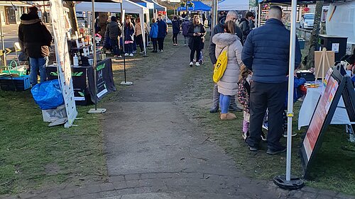 Themed market in Thatcham