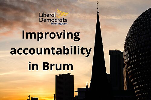 Improving accountability in Brum