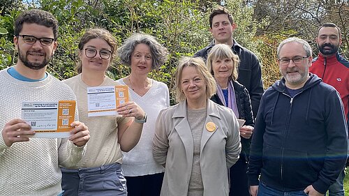 Lib Dem campaigners in Blackheath