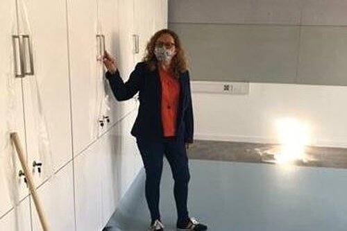 Cllr Suzy Horton at Penhale School