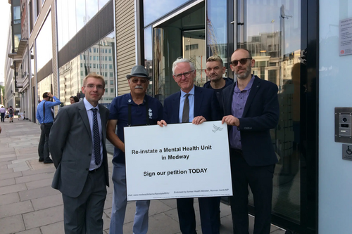 Petition Presentation at DoH with Norman Lamb