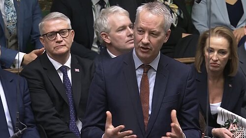 Gideon Amos puts question to Prime Minister