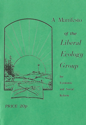 Liberal Ecology Group Leaflet