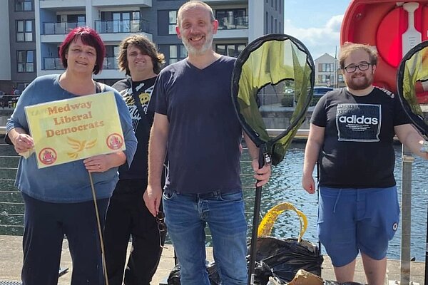 John's river clean-up in action