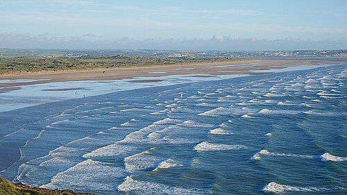Saunton Sands beach - Credit: Ethan Doyle White Saunton Sands beach - Credit: Ethan Doyle White