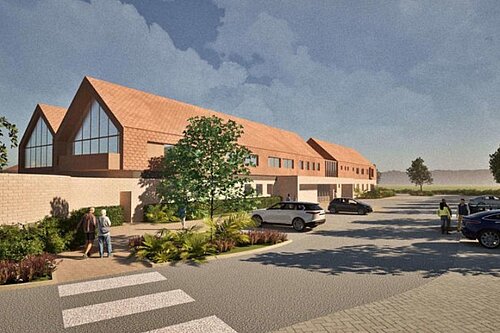 Artist's impression of new Heart of Kent Hospice
