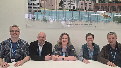 Five of the Fareham Lib Dem councillors